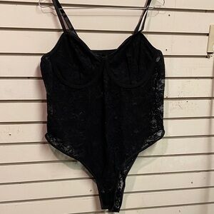 Black Lace Bodysuit